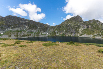 Summer view of The Kidney Lake, Rila Mountain, The Seven Rila Lakes, Bulgaria