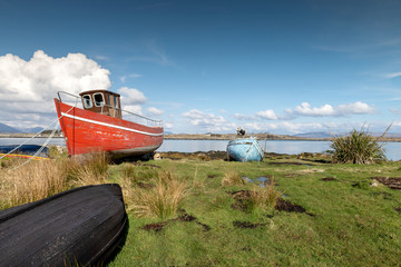 bay ,	 beach ,	 beautiful ,	 boat ,	 coast ,	 coastline ,	 colorful ,	 connemara ,	 equipment ,	...