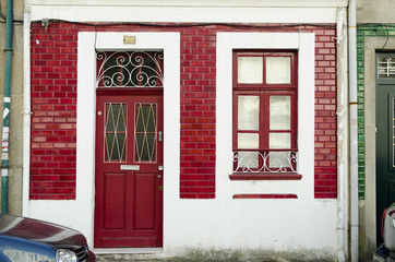 Fachada casa Oporto