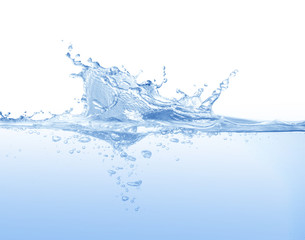 water, Water splash,water splash isolated on white background,
