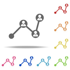 Affiliate Marketing icon. Elements of Seo & Development in multi colored icons. Simple icon for websites, web design, mobile app, info graphics