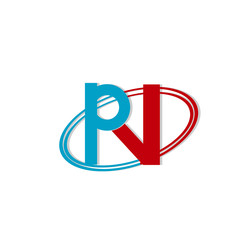 modern letter typographic vector icon