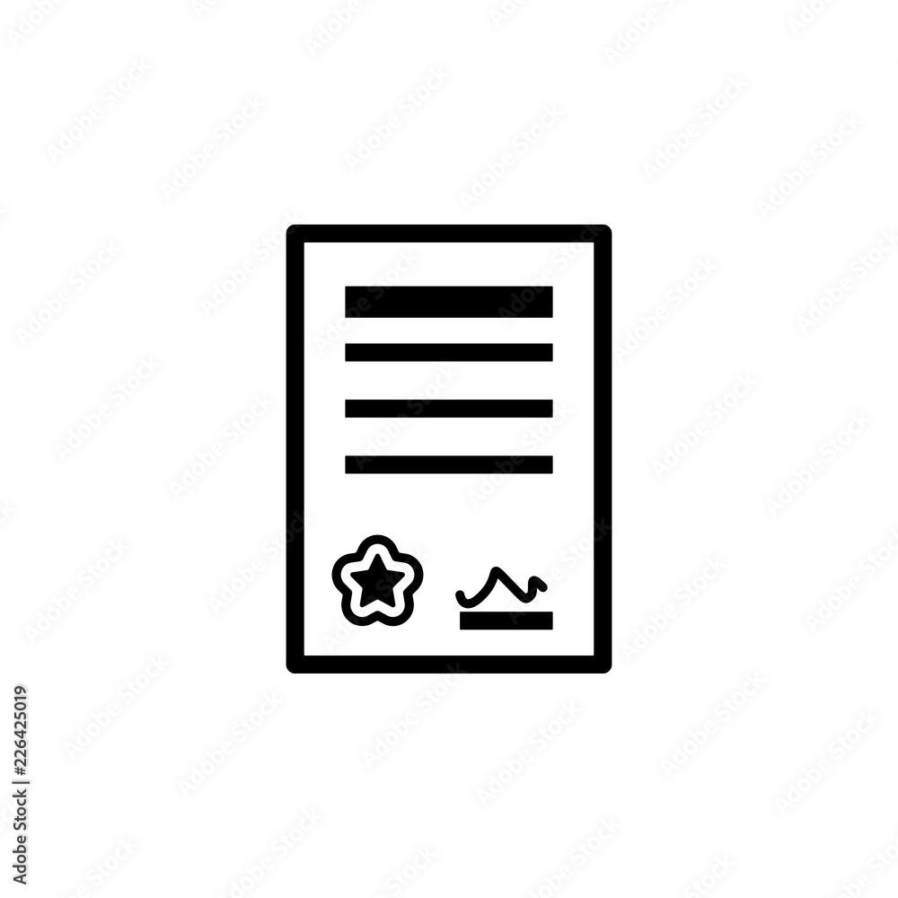 Poster attention, gdpr icon. element of gdpr icon for mobile concept and web apps.detailed attention, gdpr 
