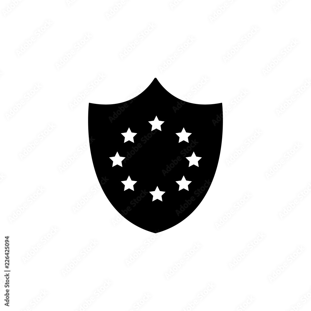 Poster data, security icon. element of gdpr icon for mobile concept and web apps.detailed data, security ic