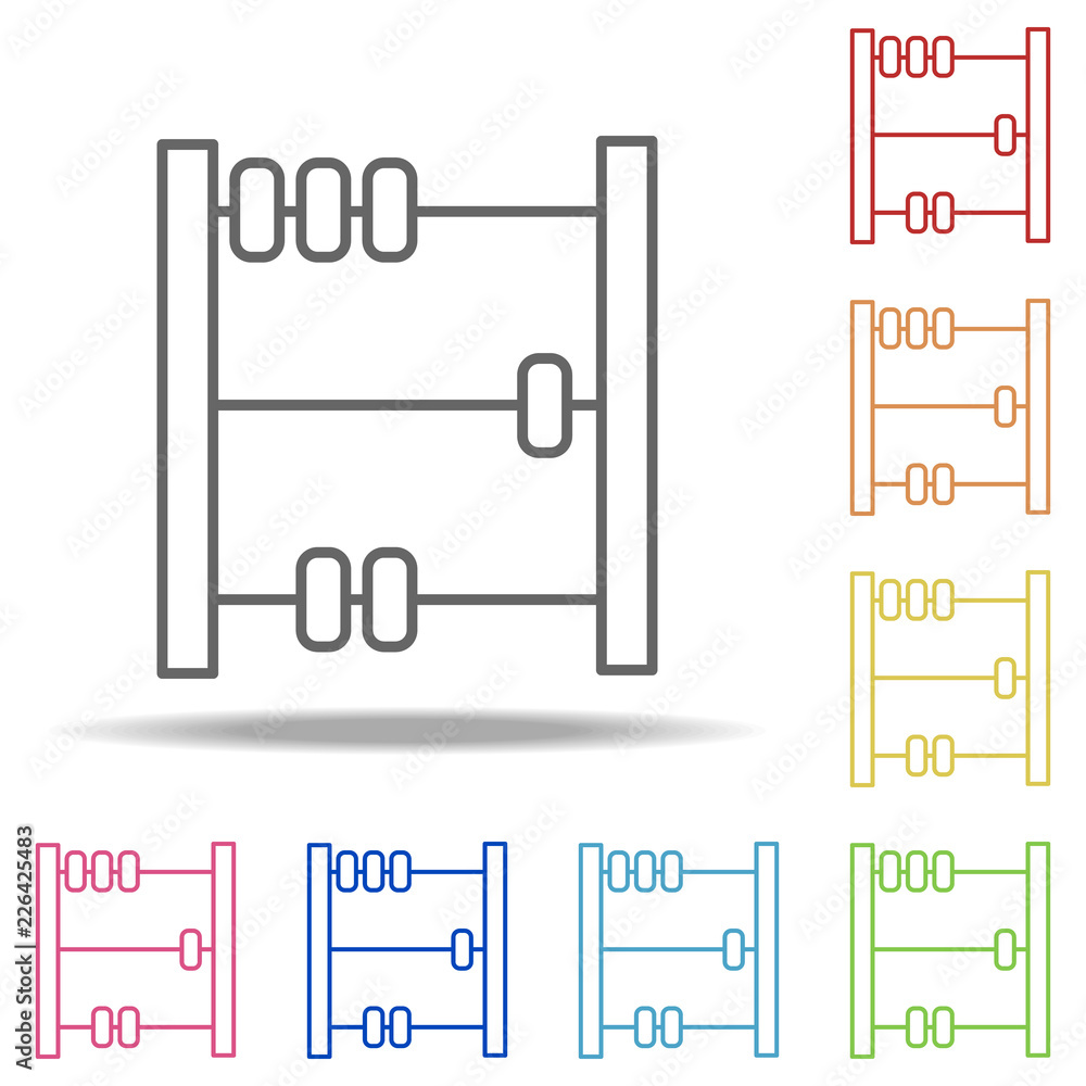 Poster scores icon. elements of finance and chart in multi colored icons. simple icon for websites, web des