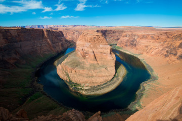 horseshoe bend in Colorado 