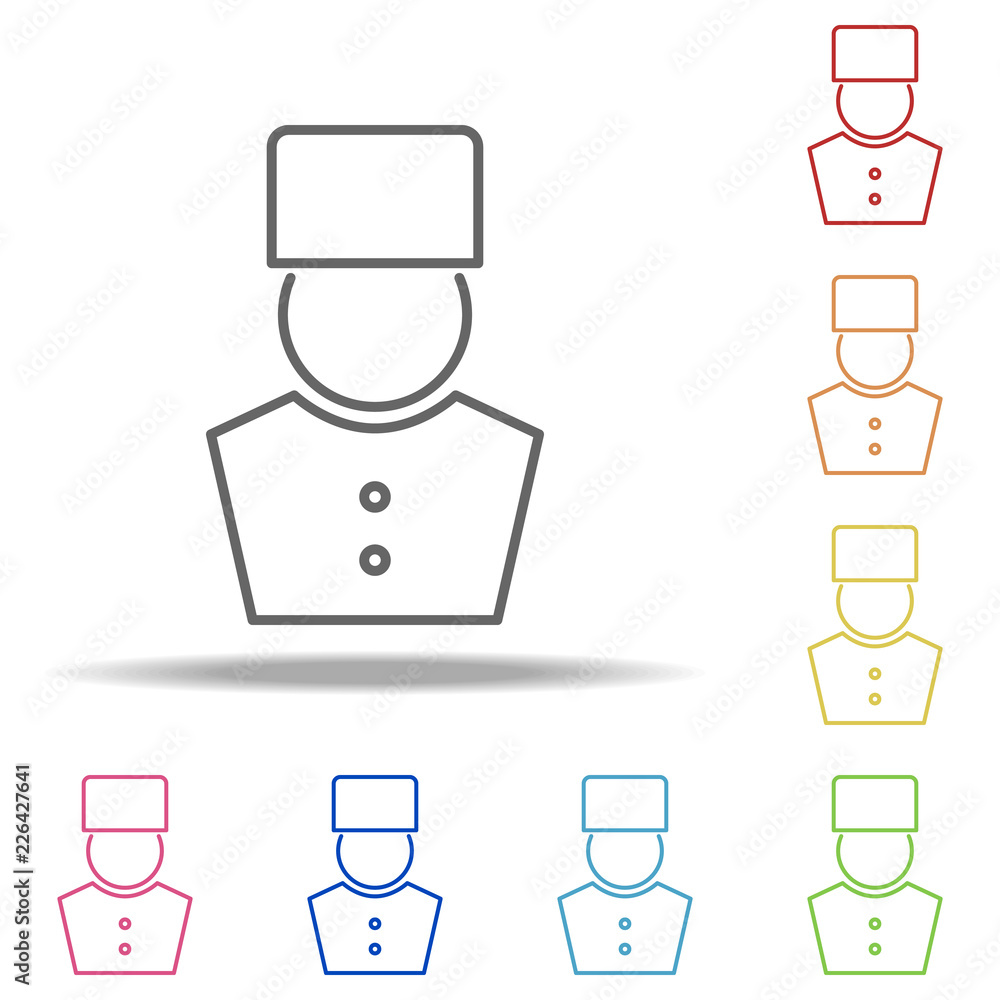 Poster hotel svar icon. elements of web in multi colored icons. simple icon for websites, web design, mobil
