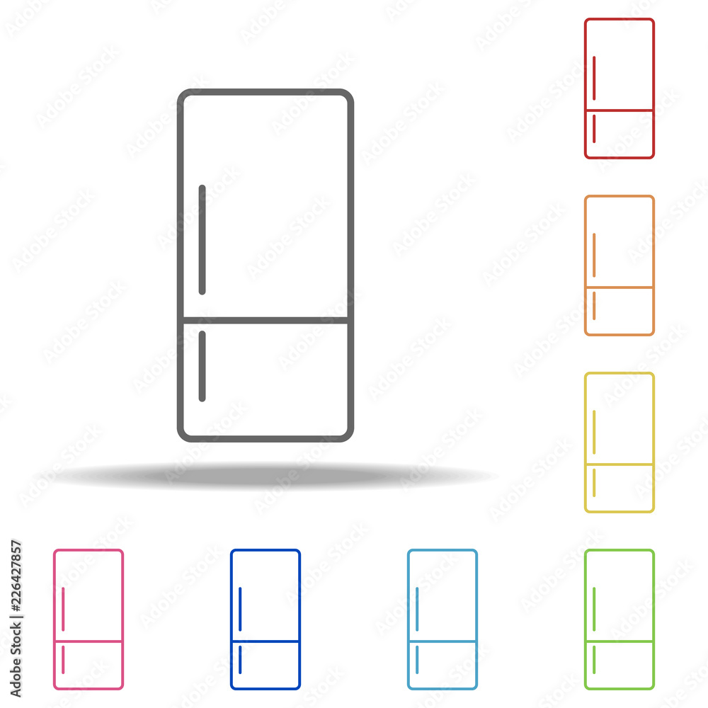Poster fridge icon. elements of web in multi colored icons. simple icon for websites, web design, mobile ap