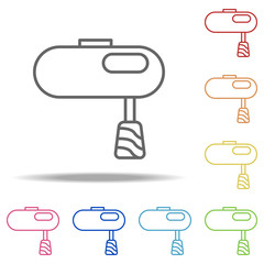 mixer icon. Elements of Web in multi colored icons. Simple icon for websites, web design, mobile app, info graphics