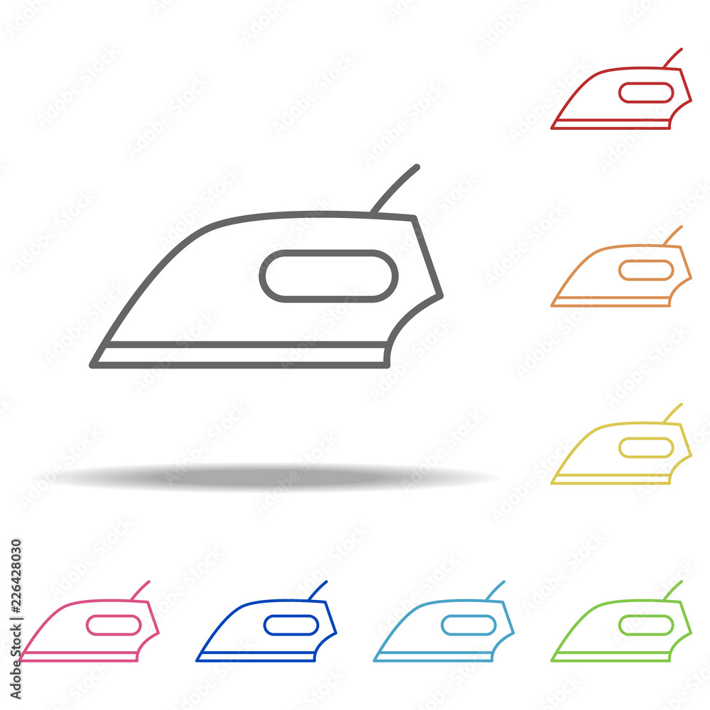Poster iron icon. elements of web in multi colored icons. simple icon for websites, web design, mobile app,
