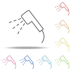 shower icon. Elements of Web in multi colored icons. Simple icon for websites, web design, mobile app, info graphics