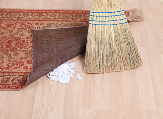 Sweeping dirt under a rug