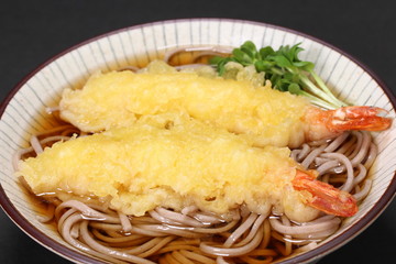 海老天そば
