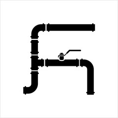 Pipe Icon, Pipe Fitting Icon