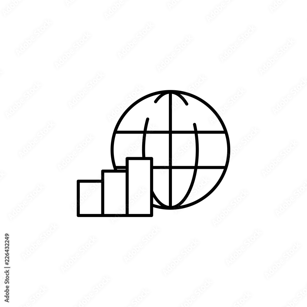 Poster connect, network icon. element of business start up icon for mobile concept and web apps. thin line 