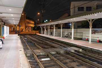 Fototapeta na wymiar MATSUYAMA Railway