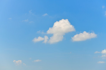 Fototapeta premium Blue sky background