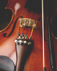Violin and bow