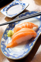 Salmon sushi