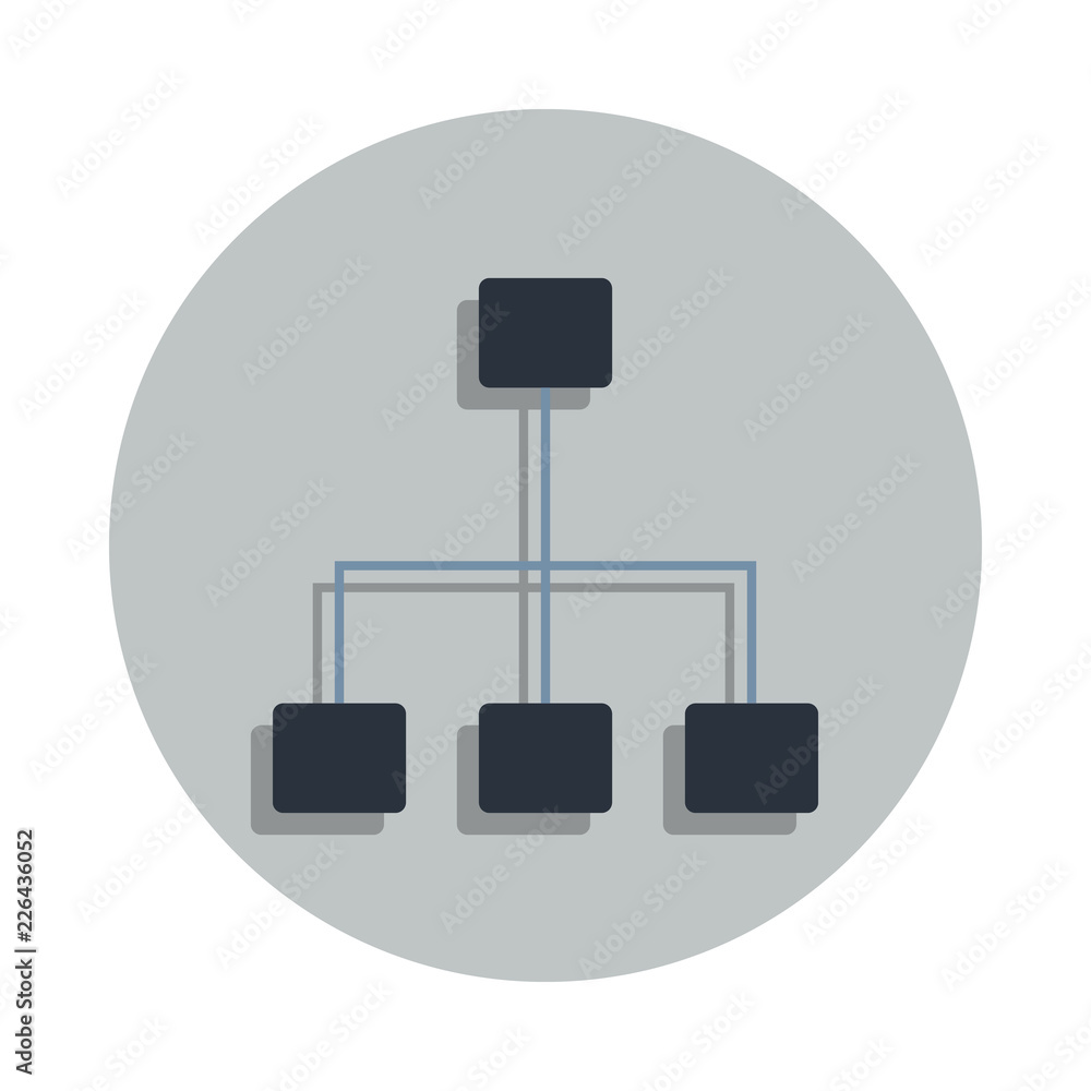 Poster communication sign icon in badge style. one of web collection icon can be used for ui, ux