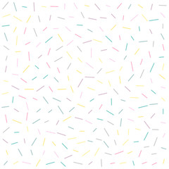 abstract colorful memphis style line pattern background