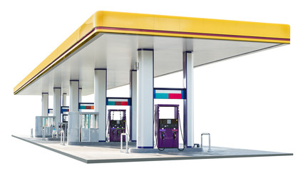 Oil dispenser station