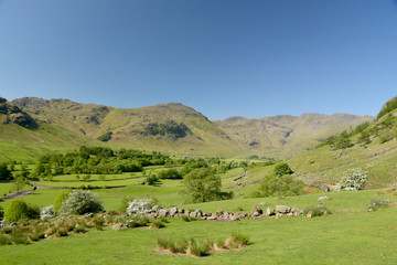 Fototapeta premium Pike of Blisco at head of Mickleden valley, Lake District