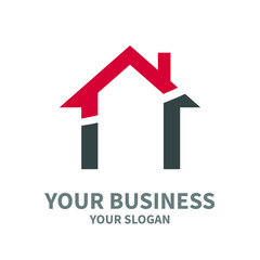 real estate house logo