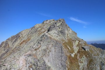 View from top of Kôprovský štít peak (2363 m) in Mengusovska dolina valley, High Tatras, Slovakia © dalajlama
