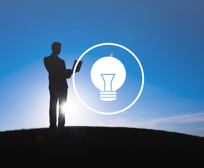 Light Bulb Ideas Inspiration VIsion Innovation Power Concept