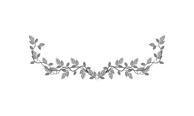 Decorative floral Ornament for text © rashadaliyev