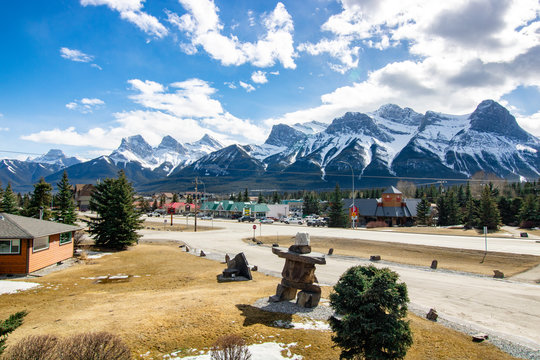 Canadian Rockies From Canmore