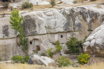 rock formations in cappadocia turkey