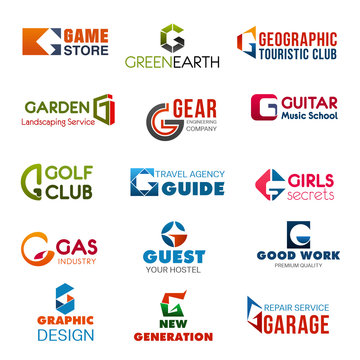 Club, agency and industry identity G icons