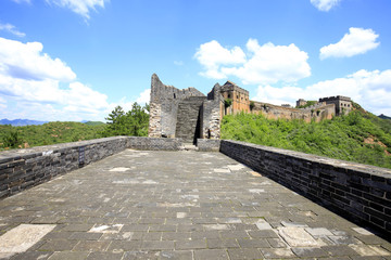 The Great Wall is in China.