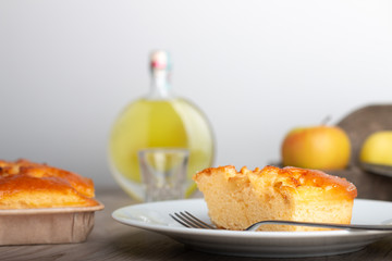 Home made apple pie