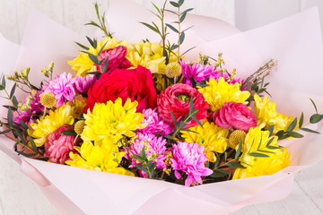 Romance flower bouquet