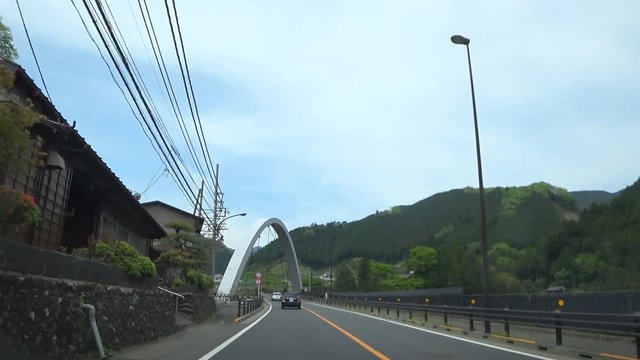 View from car