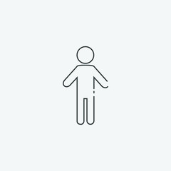 Obraz premium boy icon, vector illustration