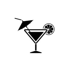 cocktail icon vector illustration