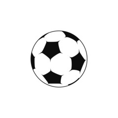 Obraz premium Soccer ball icon vector