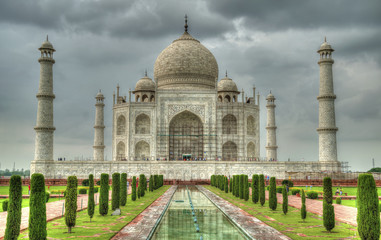 TAJ MAHAL, AGRA (INDIA).