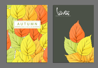 Golden leaves covers