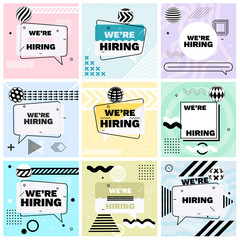 We are Hiring Template