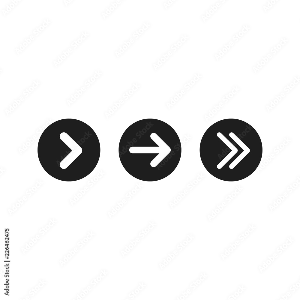 Poster set of black vector arrows. arrow icon. arrow vector icon. arrow. arrows vector collection.