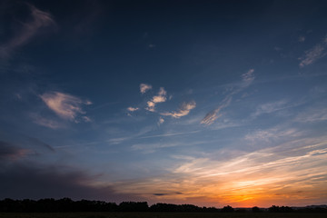 Coucher de soleil