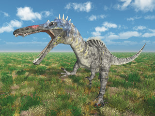 Dinosaurier Suchomimus - obrazy, fototapety, plakaty