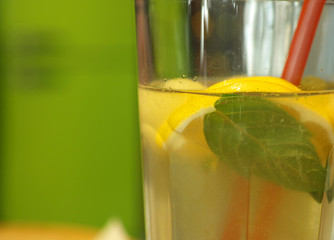 glass of lemonade