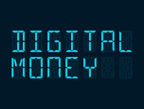 Digital Money Sign