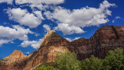 Amazing view in Zion National Park, Utah